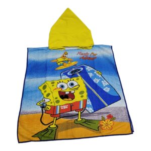 Pončo Sundjer Bob 57x80cm - Peškir sa kapunjačom