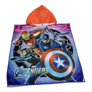 Pončo AVENGERS 57x80cm - Peškir sa kapunjačom