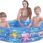 Bazen za decu Plavi - Hobotnice i ribice 120x24cm