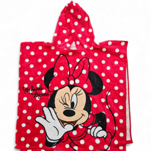 Dečiji pončo peškir sa kapuljačom - Pončo Minnie - Peškir sa kapuljačom 26-007