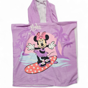 Dečiji pončo peškir sa kapuljačom - Pončo Minnie - Peškir sa kapuljačom 26-006