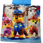 Dečiji pončo peškir sa kapuljačom - Pončo Patrolne sape - Peškir sa kapuljačom lin-007