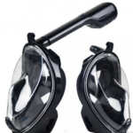Maska za ronjenje za GoPro S/M, L/XL CRNA