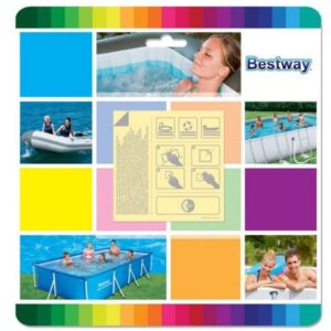 BESTWAY nalepnice za krpljenje bazena, dušeka