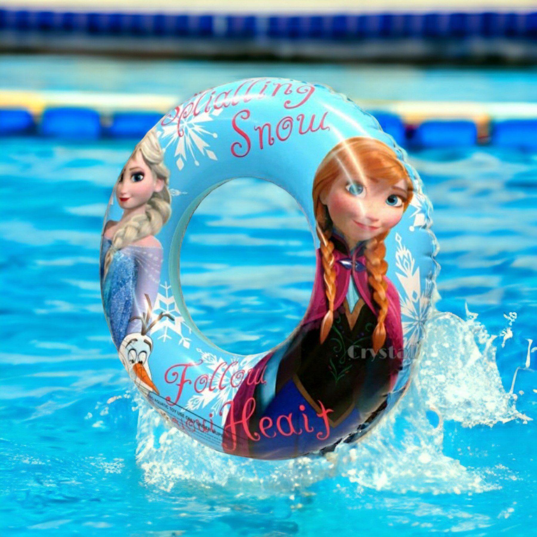 Guma za plivanje Plava Frozen - Slika 3