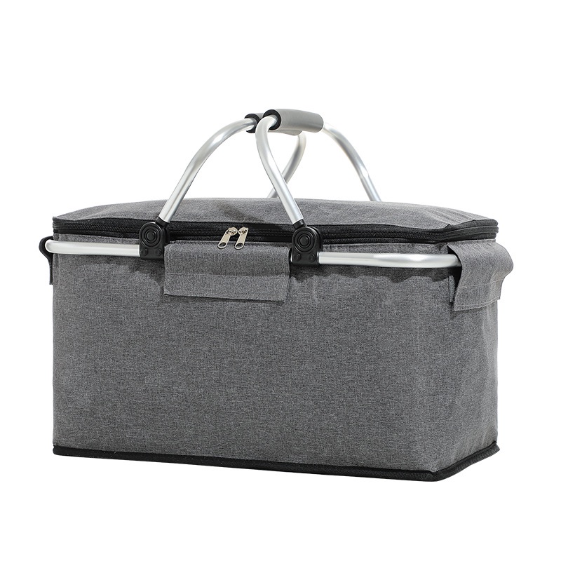 Rashladna torba Cool Bag sa 2 rucke SIVA - Slika 3